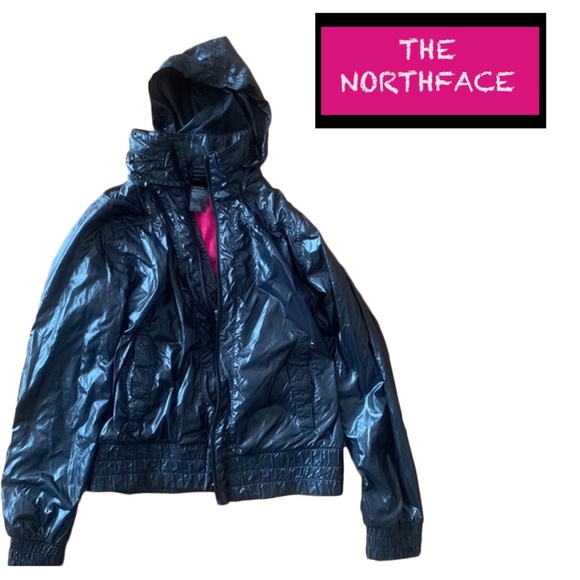 NWOT The North Face light weight waterproof black Jacket